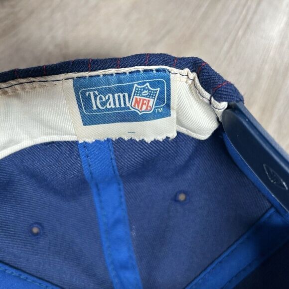 Vintage Sports Specialties New York Giants Hat Snapback NFL Pinstripe Wool Cap - Picture 5 of 9